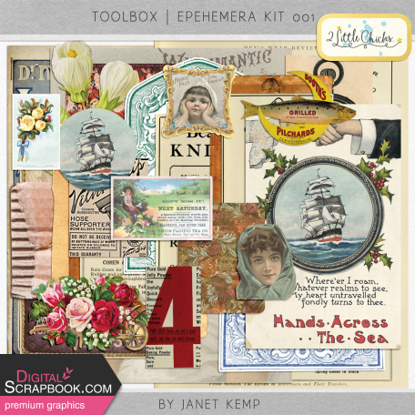 Toolbox Ephemera 001 - Mini Kit