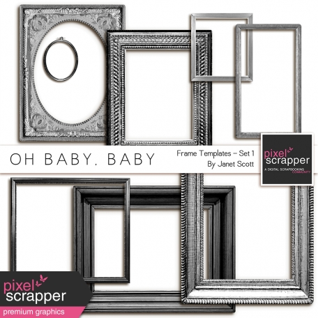 Oh Baby, Baby - Frame Templates Set 1