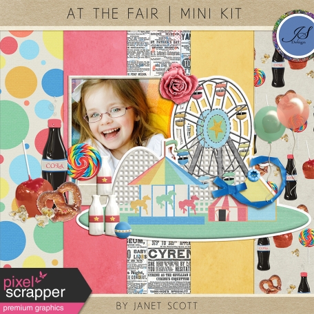 At The Fair - September 2014 Blog Train Mini Kit 