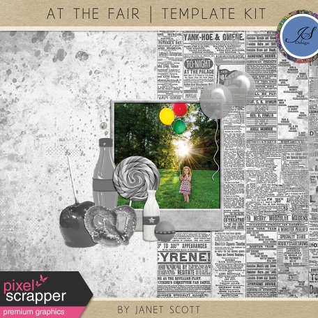 At the Fair - Template Kit