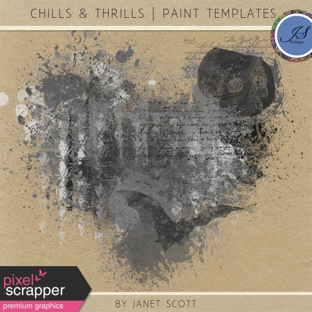 Chills & Thrills - Paint Template Kit