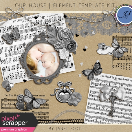 Our House - Element Template Kit