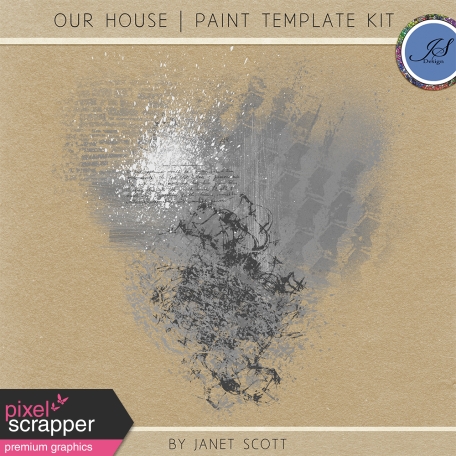 Our House - Paint Template Kit