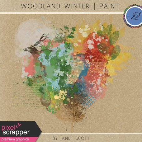 Woodland Winter - Paint Kit