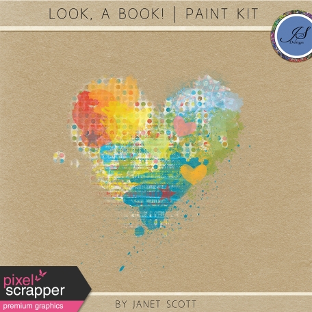 Look, a Book! - Paint Kit