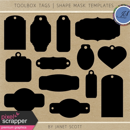 Toolbox Tag Shape Mask Kit 001