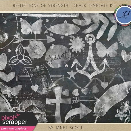 Reflections of Strength - Chalk Template Bundle