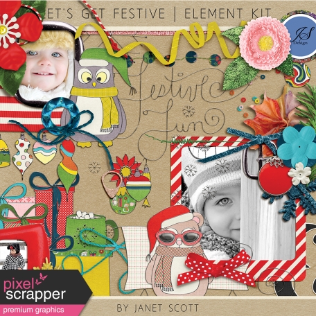 Let's Get Festive - Element Kit