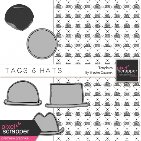 Tags and Hats Templates Kit