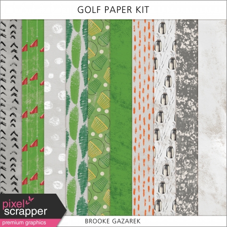 Golf Paper Kit