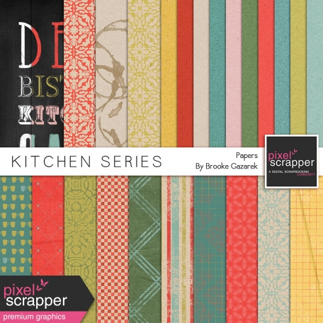Kitchen Series Paper Kit