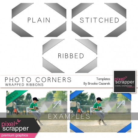 Photo Corners Template Kit