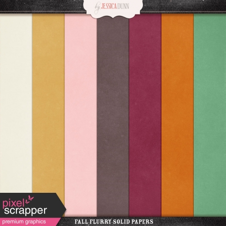 Fall Flurry Solid Papers