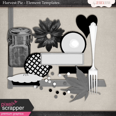 Harvest Pie Element Templates