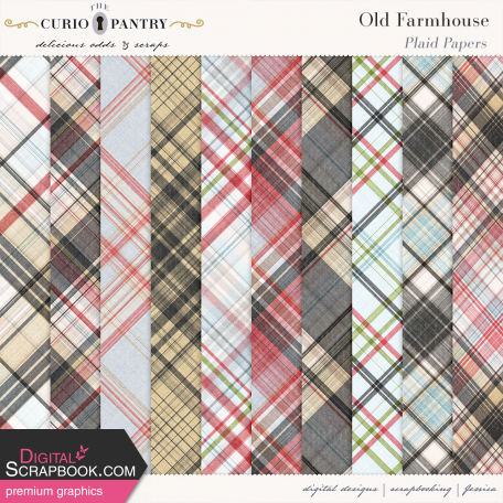 Old Farmhouse Plaid Papers
