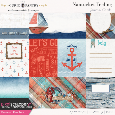 Nantucket Feeling Journal Cards