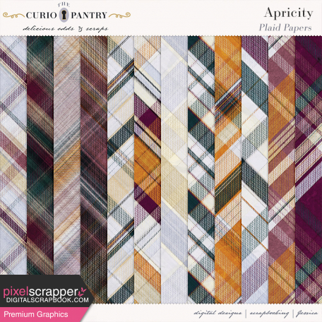 Apricity Plaid Papers