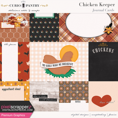 Chicken Keeper Journal Cards