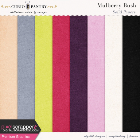 Mulberry Bush Solid Papers