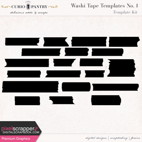 Washi Tape Templates No. 1
