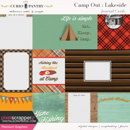 Camp Out : Lakeside Journal Cards