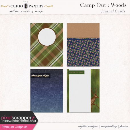 Camp Out : Woods Journal Cards