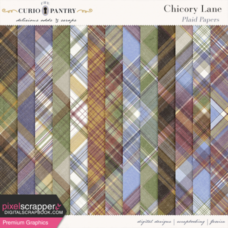 Chicory Lane Plaid Papers