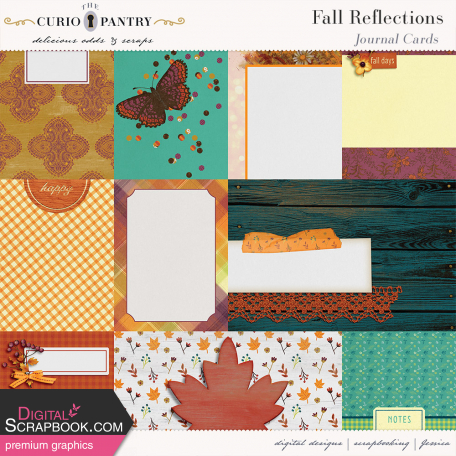 Fall Reflections Journal Cards
