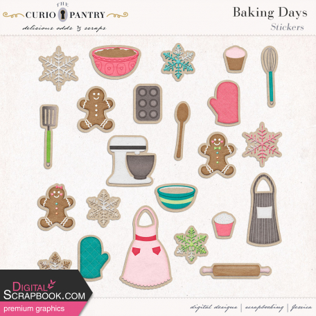 Baking Days Stickers