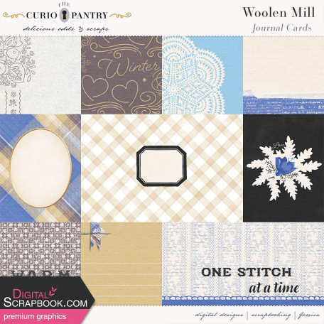 Woolen Mill Journal Cards