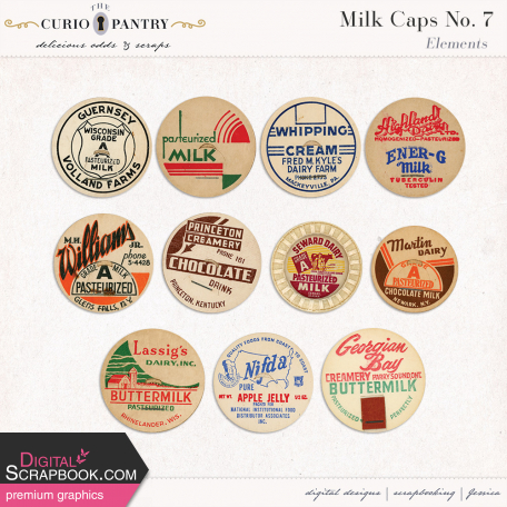 Milk Caps No. 7