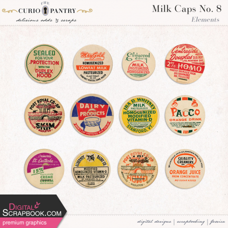 Milk Caps No. 8