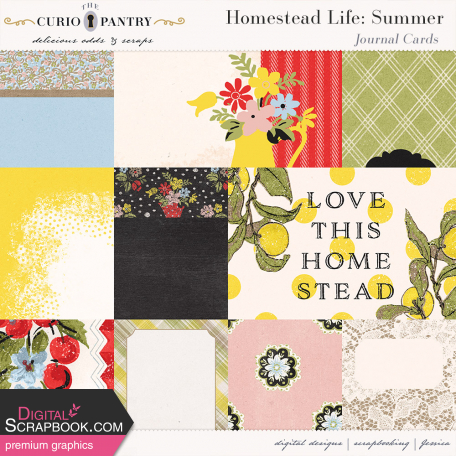 Homestead Life: Summer Journal Cards