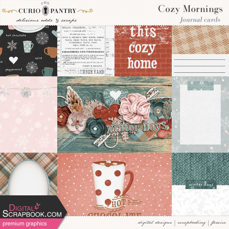 Cozy Mornings Journal Cards