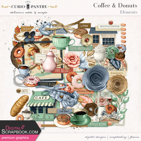 Coffee and Donuts Elements