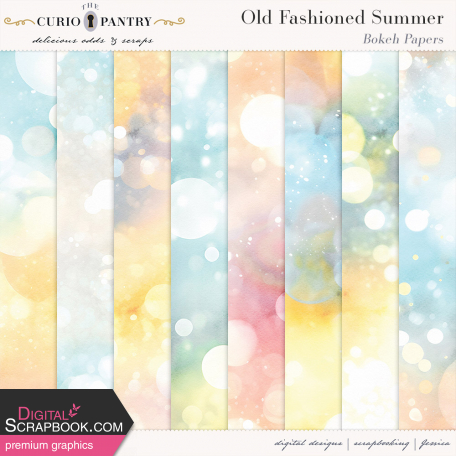 Old Fashioned Summer Bokeh Papers