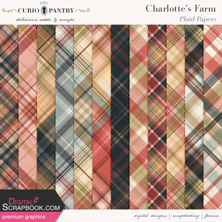 Charlotte's Farm Plaid Papers