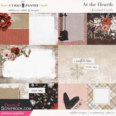 At the Hearth Journal Cards