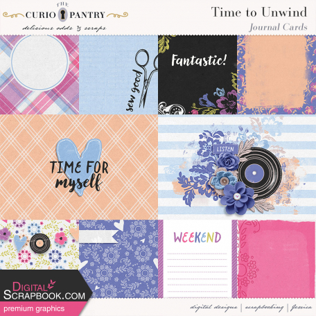 Time to Unwind Journal Cards