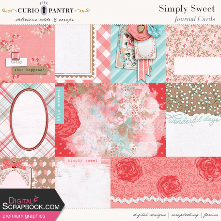 Simply Sweet Journal Cards