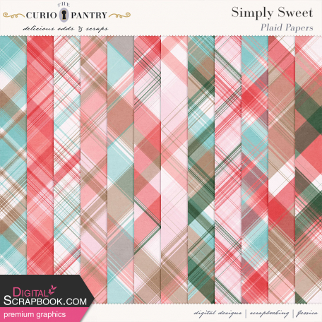 Simply Sweet Plaid Papers