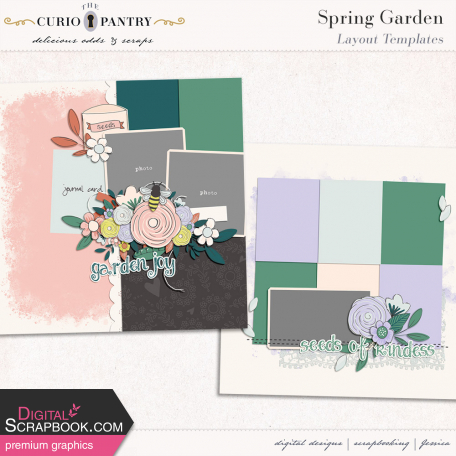 Spring Garden Layout Templates