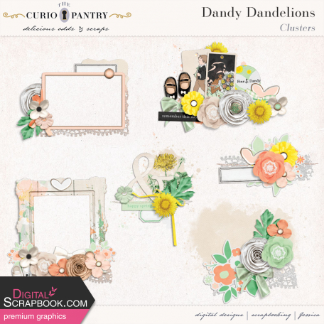 Dandy Dandelions Clusters