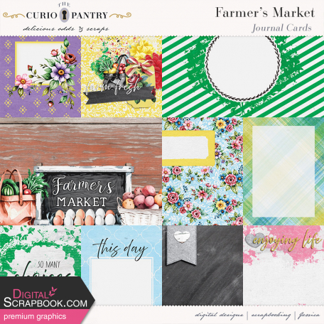 Farmer's Market Journal Cards