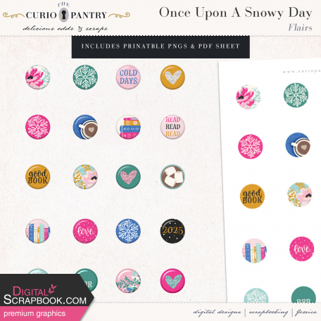 Once Upon A Snowy Day Flairs