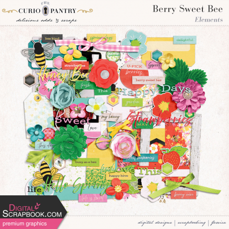 Berry Sweet Bee Elements
