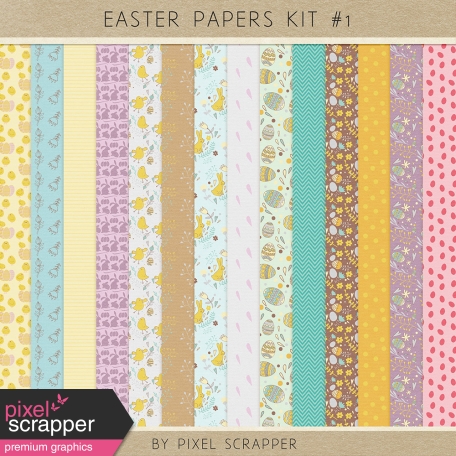 Easter Papers Kit #1