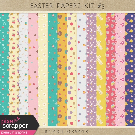 Easter Papers Kit #5