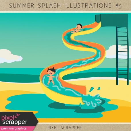 Summer Splash Illustrations Kit #5