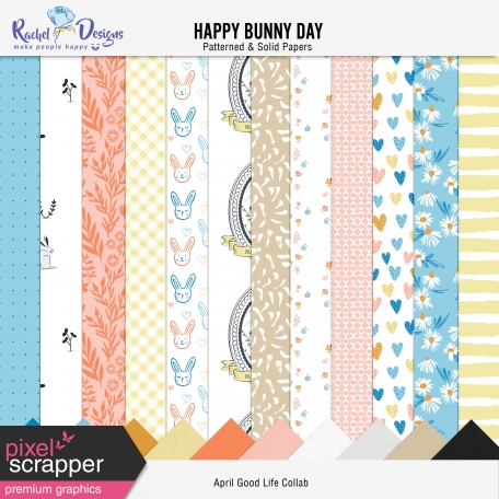 Happy Bunny Day | Papers Kit